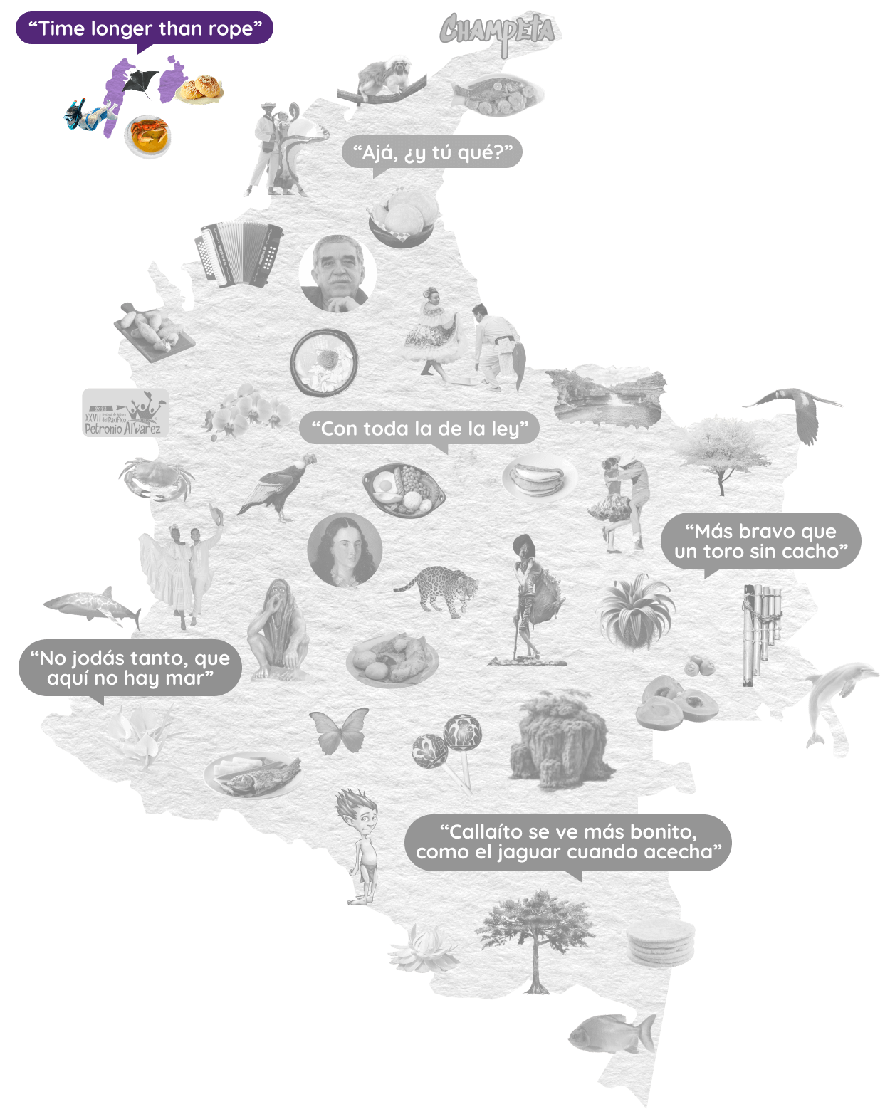 Mapa Region Insular Colombia 3