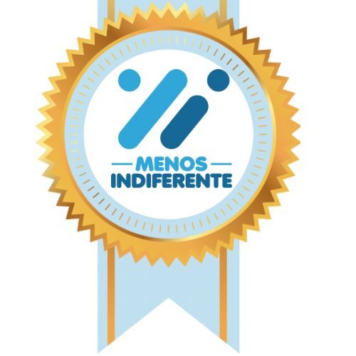 menos indiferente